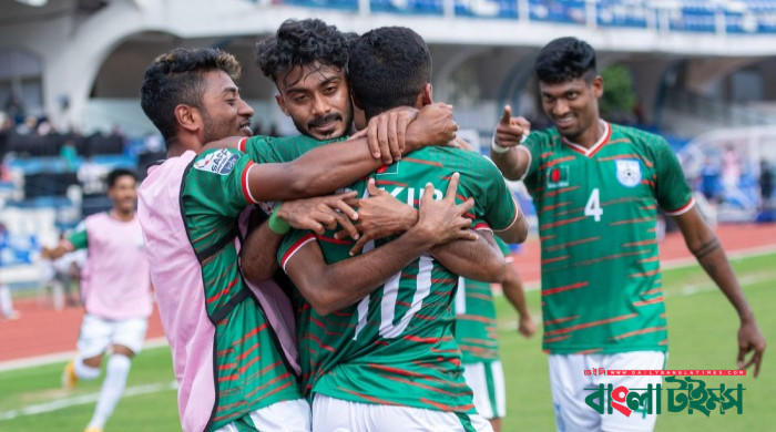 ফিফা র‍্যাঙ্কিংয়ে এক ধাপ উন্নতি বাংলাদেশের